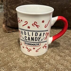 Festive Christmas Holiday Candy Homemade Holiday Mug New
